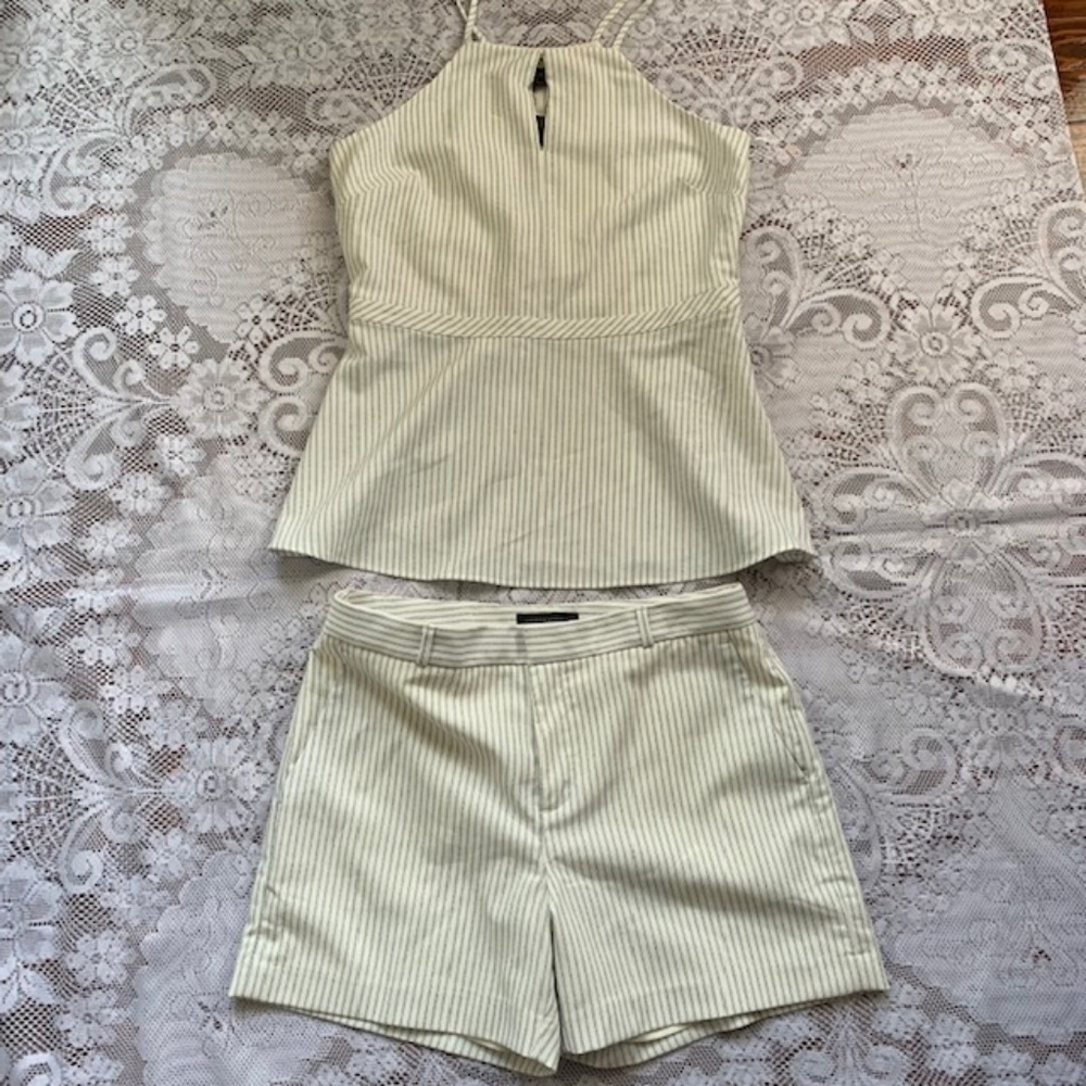 BANANA REPUBLIC Shorts Set Size 8 NWT